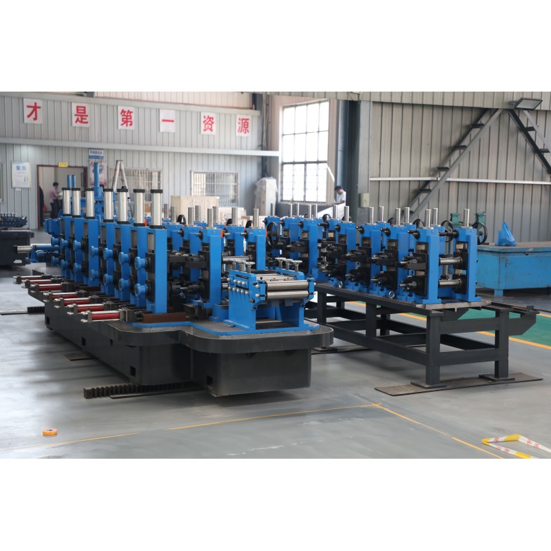 ZY20 Burr Removal Tube Mill Machine φ10-26mm Round Steel Pipe Spray Cooling 0.4-1.5mm 90m/min