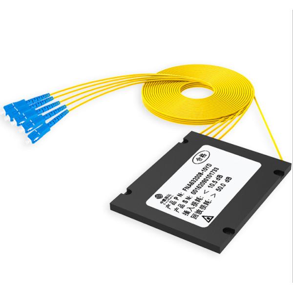 Diverse perte par insertion fondue par rapport de accouplement de bureau de