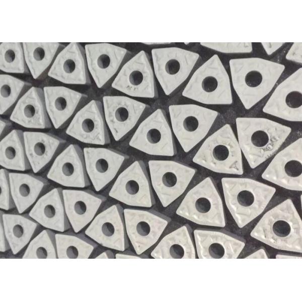 High Strength Tungsten Carbide Inserts , Lathe Tool Inserts For Lathe Machine Tool