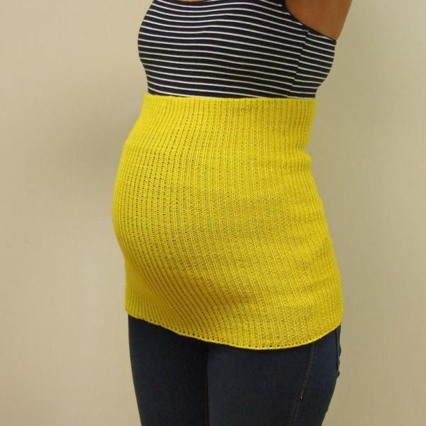 Y-F Pregnant Tummy Cotton Band Warmer Belly Kidney Waist Warmer Women Men Haramaki Knitted