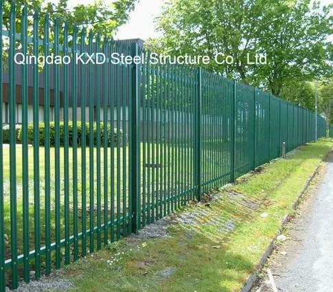 High Hardness Stairs Rails Garden Iron Wrought Fence for American (KXD-IF12)