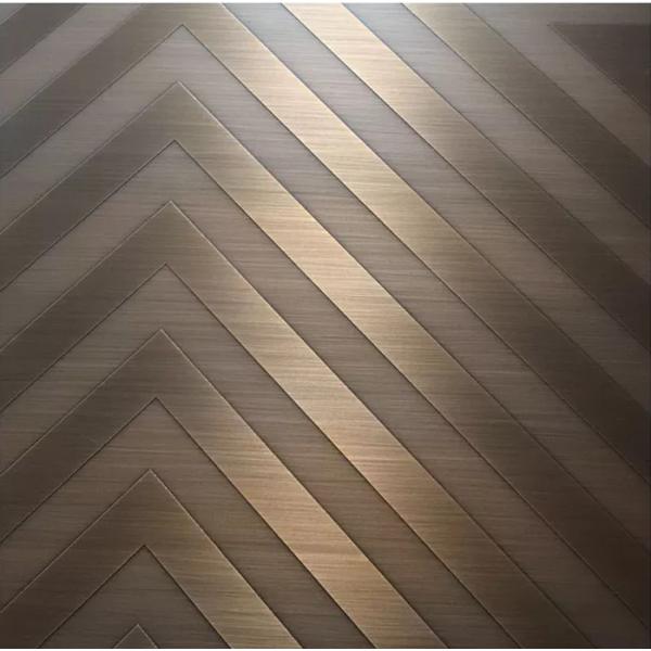 Anticorrosive Copper Patina Metal Wall Panels Thickened Anti Oxidation