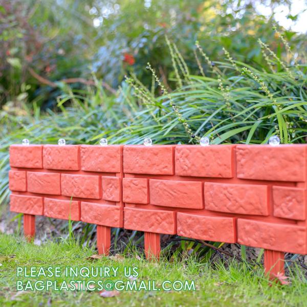 Metal Fence, Plastic Fence, Wooden Fence, Lawn Edging Border Outdoor Garden Fence Panels Decorative Plastic Fencing