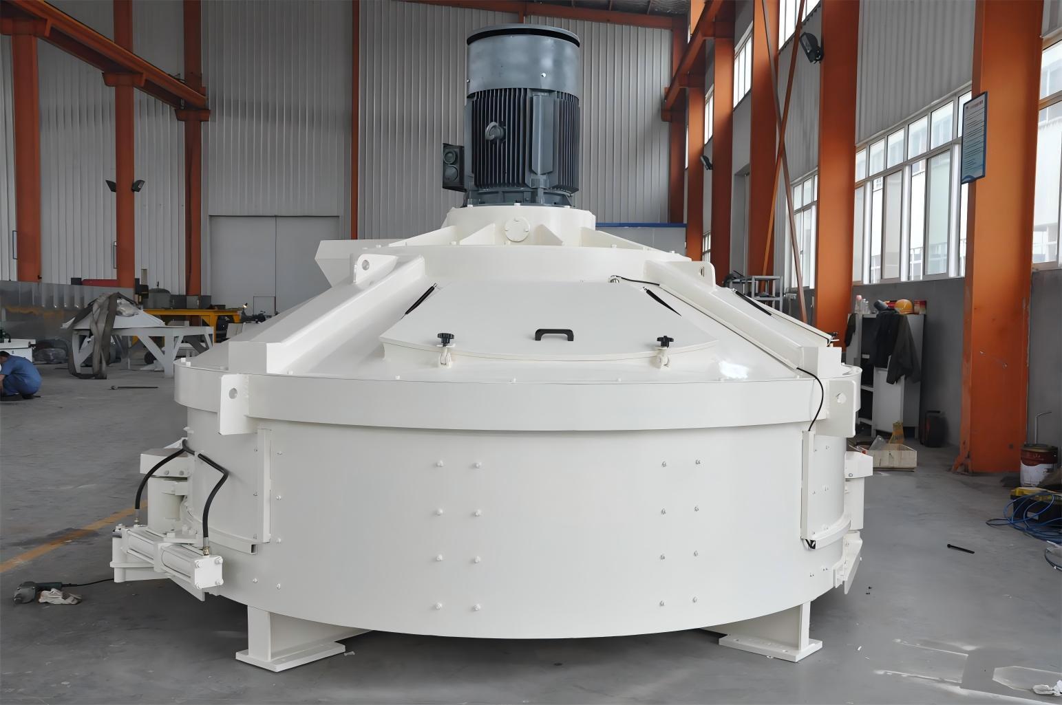 Vertical Shaft Concrete Mixer For Dry-Hard Concrete And Professional Cement Plant Equipments