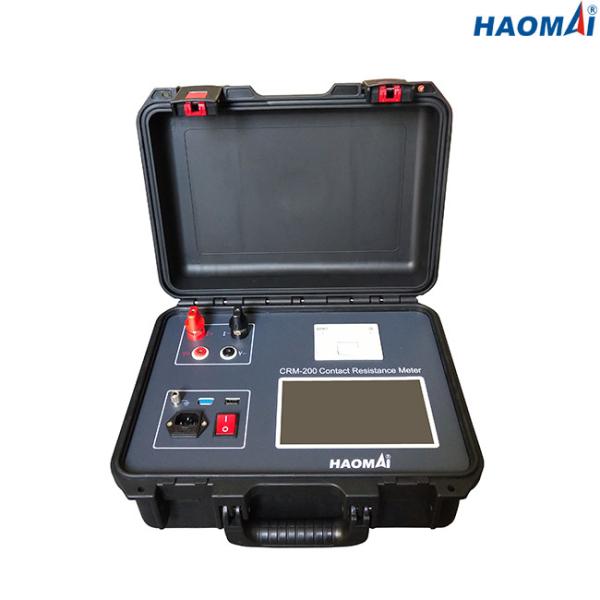 200A Multipurpose Contact Resistance Meter , Lightweight Circuit Breaker Testing