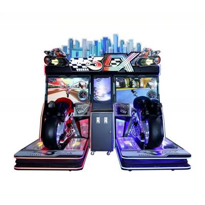 Le simulateur de conduite à moteur à pièce de 2022 Dreamland est une machine de jeu d'arcade Super Moto 3 à vendre
