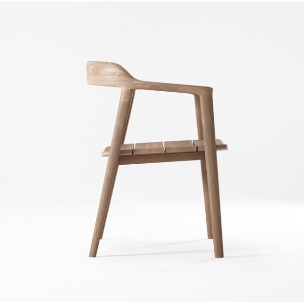 Grasshopper Fiberglass Arm Chair Environmental Sustainability Concept