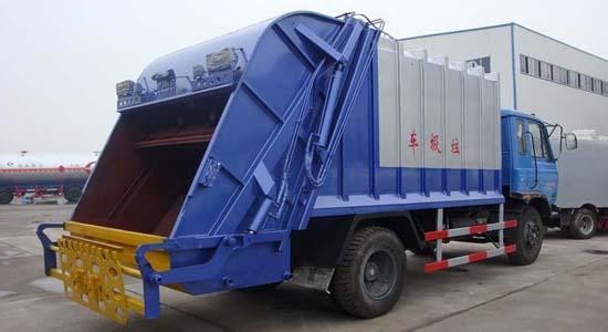 Dongfeng Hook Arm Garbage Truck 190hp 4*2 Export To Africa Arm Roll Garbage Collection Refuse Collector Truck