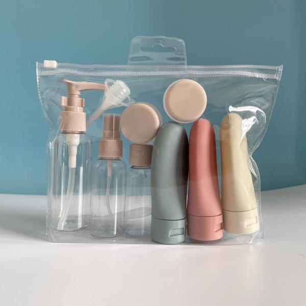 Refill Travel Cosmetic Plastic Bags for Dispensing Bottle Refillable Tube Bottling