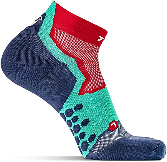 Standard Thickness Compression Running Socks Black Mamba for Optimal Performance