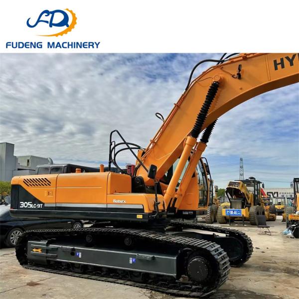 High Quality Affordable HYUNDAI 305 Excavator with Crawler Excavator for Construction Projects