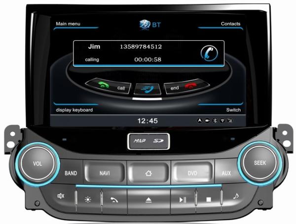 Ouchuangbo Car DVD Multimedia for Chevrolet Malibu 2012 with Radio GPS Navigation S100 Sys