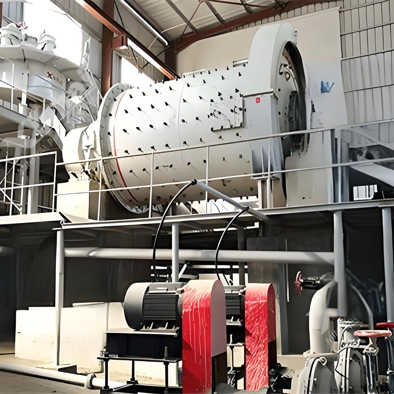 Engineer Assigned Mineral Grinding Capacity 1-30tph Ball Mill for Ore Materials