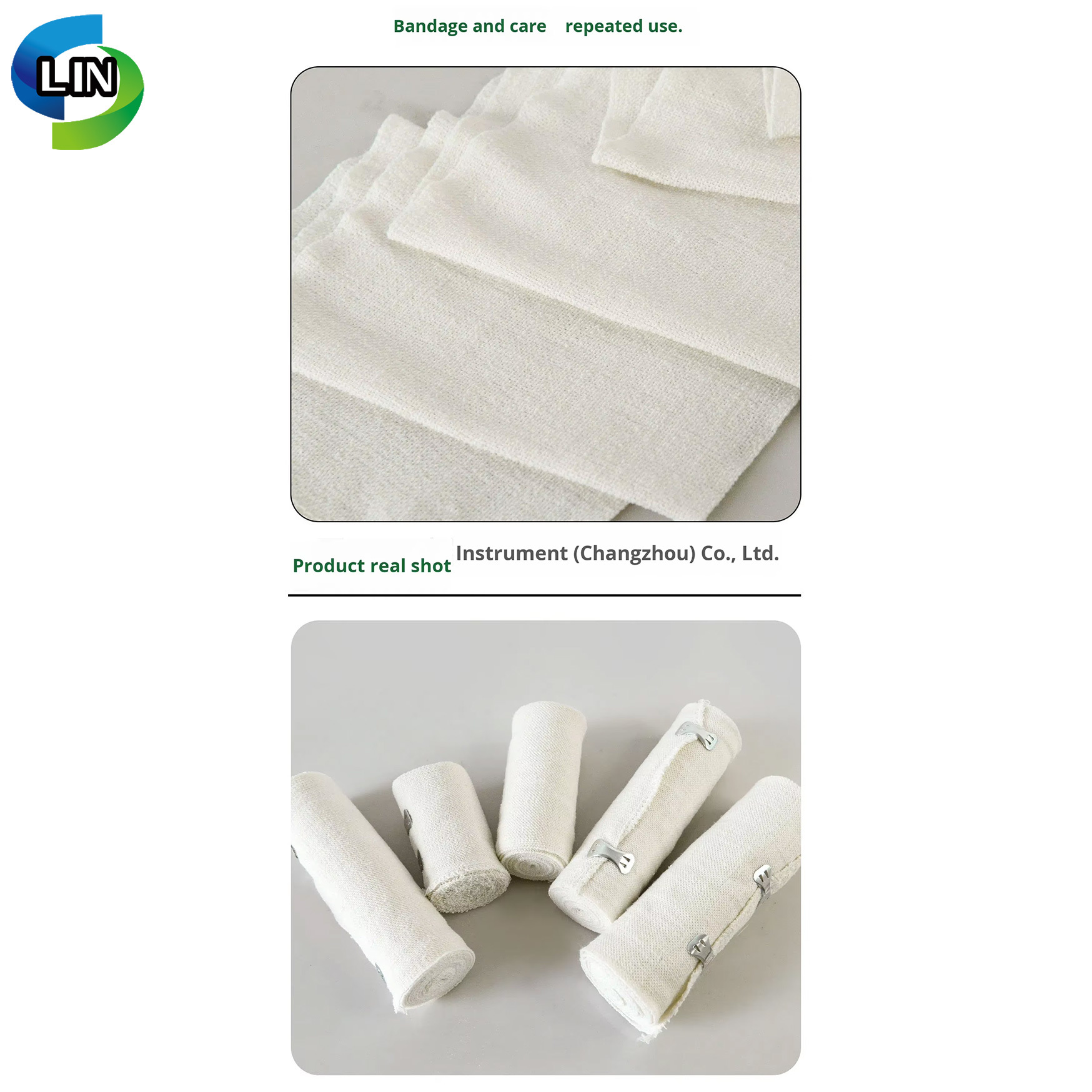CE Certified Class I Medical Devices Self-Adhesive Elastic Bandage with Acrylic Acid Glue for Sports Protection