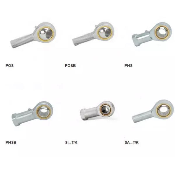 Stainless Steel SI8 SA8 10T/K Ball Joint Rod End Bearings High Temperature Resistance