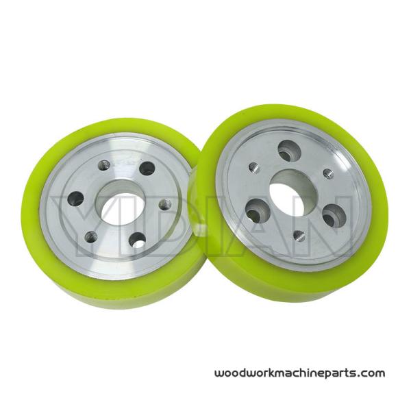 Polyurethane Feeding Wheels For Planer Moulder 120*30*25mm Four Four Side Moulder Planer Spare Parts
