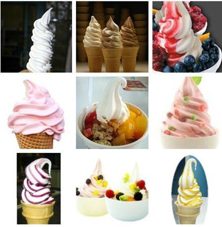Chinese best Gelinao Soft Ice Cream powder free Sample.Halal,HACCP certificated