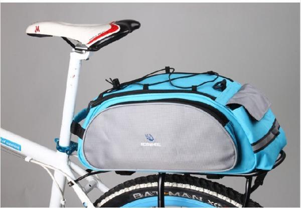 Bike Bag Roswheel 13L Bike Tail Rear Saddle Bag Rain Cover Cycling bike pouch