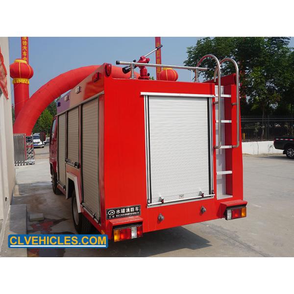 100P 3CBM ISUZU Fire Fighting Truck Light Duty 80km/h 7000kg