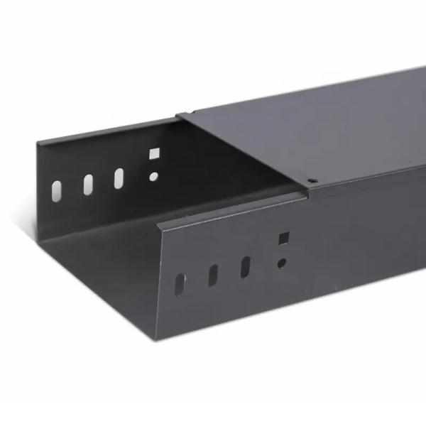 Fireproof Rectangle Offshore Cable Tray Galvanized With Bolt Connection