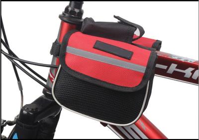 Outdoor Cycling Mountain Bike Bicycle Saddle Bag Back Seat Tail Pouch Package Black/Red