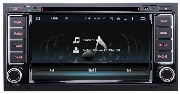 Ouchuangbo car dvd audio radio 2G RAM andrioid 7.1 for Volkswagen Touareg T5 with bluetooth 3G Wifi Rear View Camera