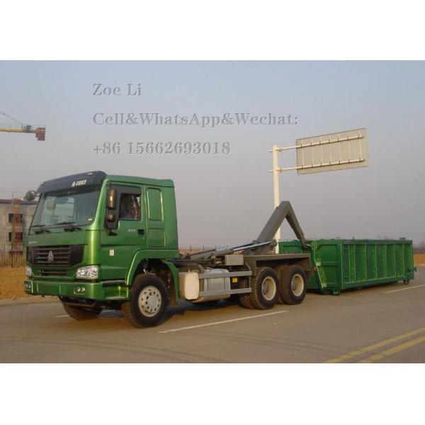 SINOTRUK HOWO 6x4 Hook Arm Roll Garbage Truck for Waste Rubbish Trash