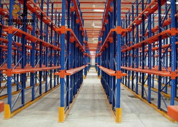 Easy Assemble Drive In Pallet Racking 500-4000kg/pallet Commercial Racking And Shelving
