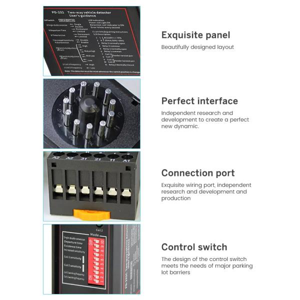 A guarda segura alcança o tempo de reação rápido indutivo do microprocessador 10ms dos detectores do laço