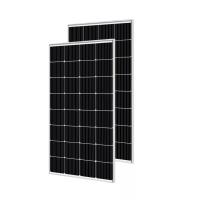 200w HJT PERC monocristalline PET verre panneau solaire couverture tout contact arrière pour prise UE