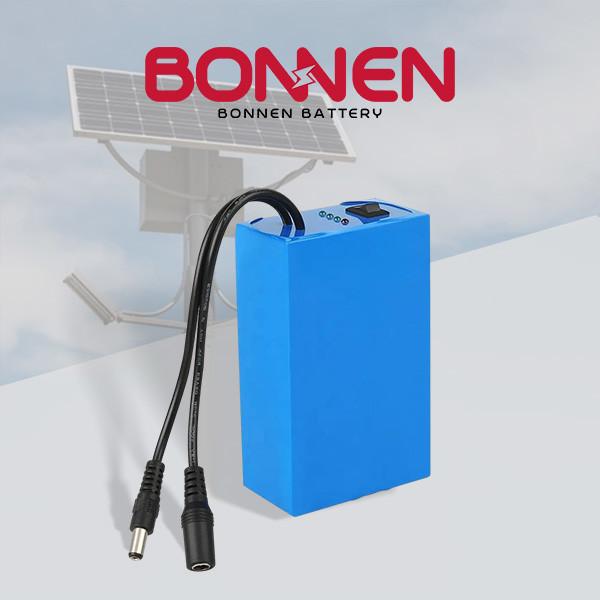 12V 50Ah Solar Light Lithium Battery Solar Street Lamp Li Ion Battery Pack 640Wh