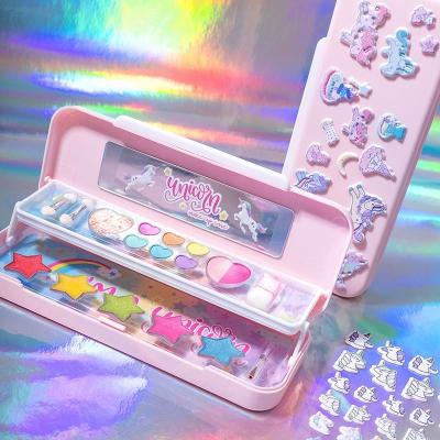 OEM Easy To Use Childrens Makeup Sets Pretend Make Up Kit Kid Approved