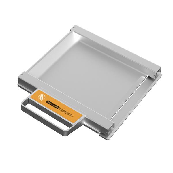 内蔵リチウム電池 3.7v 12000mAh プット設置と四角形設計のための移動式トラックスケール