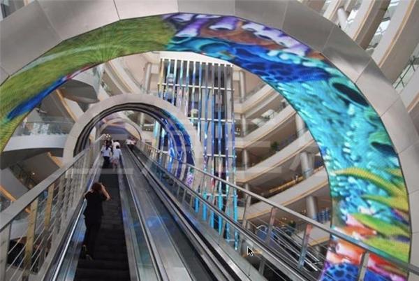 Led Video Display Apply In Supermarket Store Customized Services Available