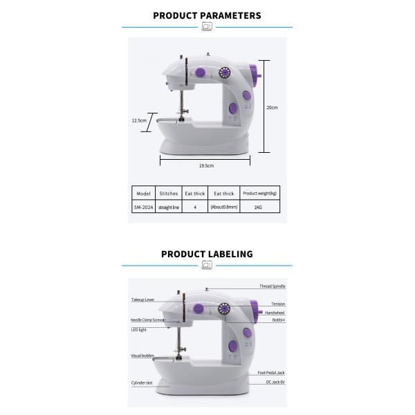 УФР-202 Электрическая швейная машина для пошива рисовых пакетов Доступная и удобная для дома