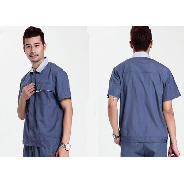 Summer Custom Industrial Work Uniforms , Professional Work Uniforms For Adults
