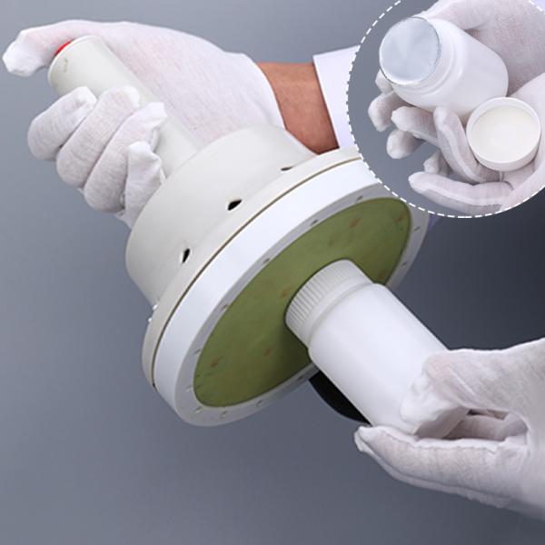 20-200 ml de frasco de plástico branco e vazio em HDPE para comprimidos