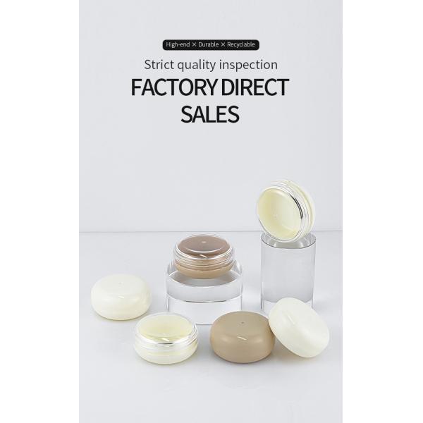 25g Cosmetic Packaging Container Plastic Empty Sunscreen Cream Jar