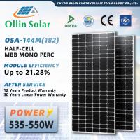 cellule solaire monocristalline 182mm 10bb 560W mono du panneau 144 du module 560W