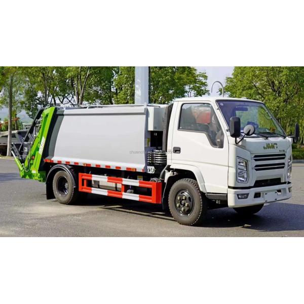 JMC Garbage Truck Chassis Domestic Waste Collection and Transfer 6square Compressed Garbage Truck