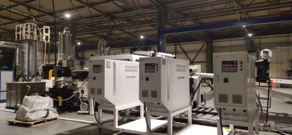 High Speed 2400mm  GPPS PC PMMA Extruder Machine Process