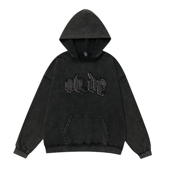 Capuzes quentes para mulheres de inverno com Drop Shoulder Vintage Double Layer Design S-6XL
