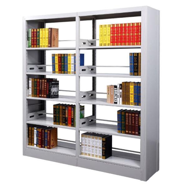 Muebles de oficina Estante de libros de acero para bibliotecas escolares doble lado único Plazo de pago T/T