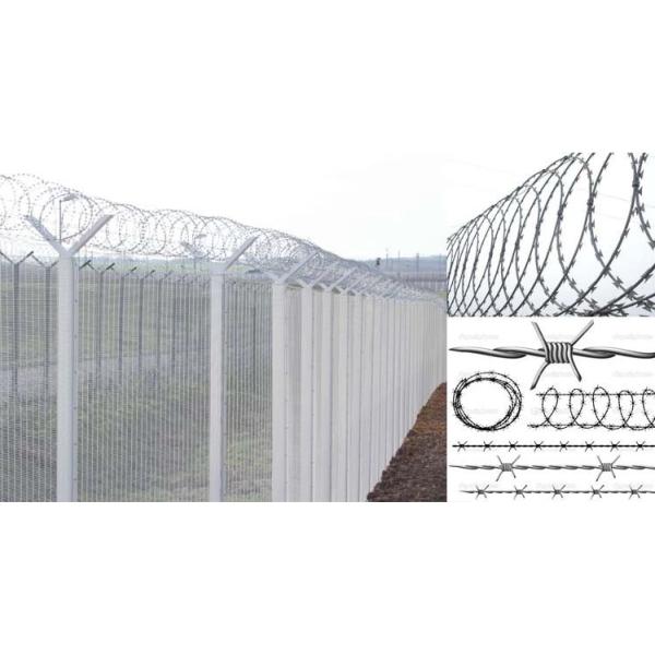 Безопасность подъема покрытия 75x12.5mm PVC анти- ограждая для тюрьмы
