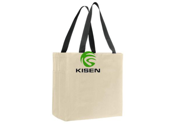 Big Pouch 600d Reusable Polyester Shopping Bags Lightweight Tote Colorful