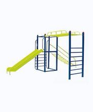 CARBON STEEL POWDER PAINTED COBINED CLIMBING SLIDE YGOF-035