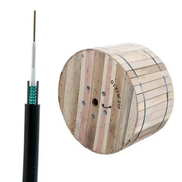 Multimode Outdoor Fiber Optic Cable 8 Core OM4 Fiber Cable 50/125 GYXTW