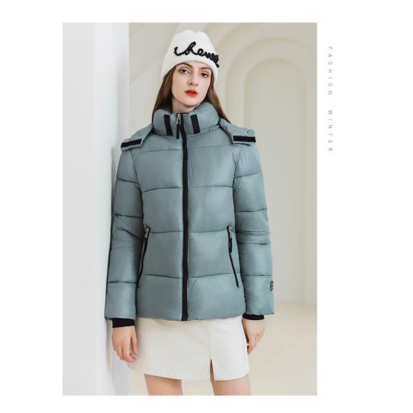 Unisex Casual Print Mechanic Duck Down Winter Clothing Light Weight Feather Puffer Coat