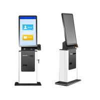 impressora alta Check In Kiosk da durabilidade do quiosque do tela táctil de 32 polegadas para o autosserviço