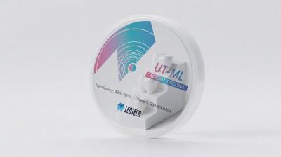 UT-ML Dental Disc 1500℃ Fast Sintering 49-53% Translucency ≤3-Unit Crown / Bridge 0 Cytotoxicity